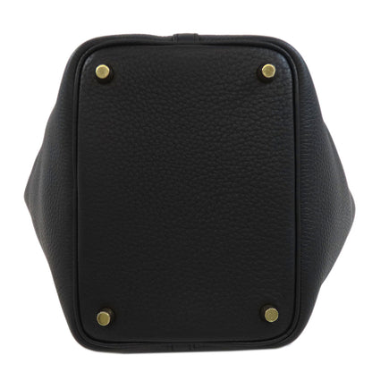 HERMES Picotin Lock PM GoldHardware Handbag Taurillon Clemence Ladies [Used]