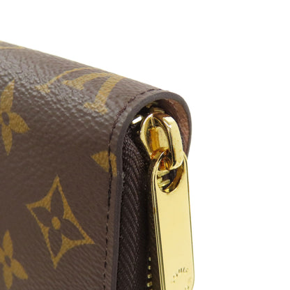 LOUIS VUITTON  M41894 Long wallet (with coin pocket) Zippy wallet Monogram canvas Ladies