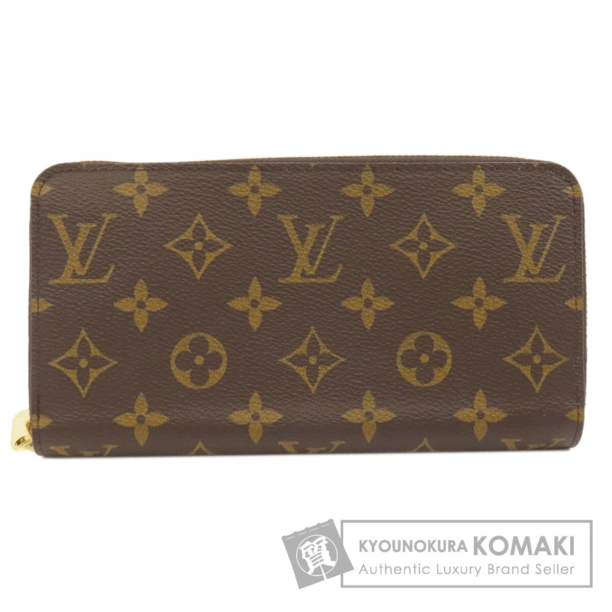 LOUIS VUITTON  M41894 Long wallet (with coin pocket) Zippy wallet Monogram canvas Ladies