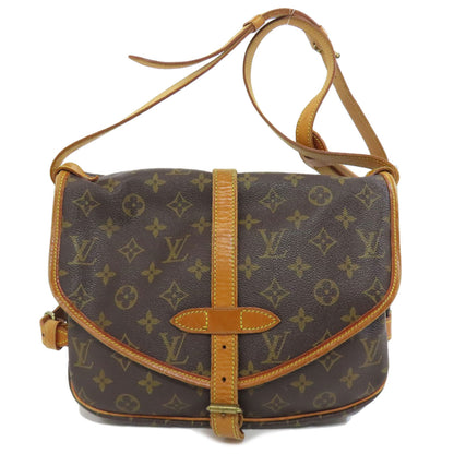 LOUIS VUITTON  M42254 Shoulder Bag Saumur M Monogram canvas Ladies