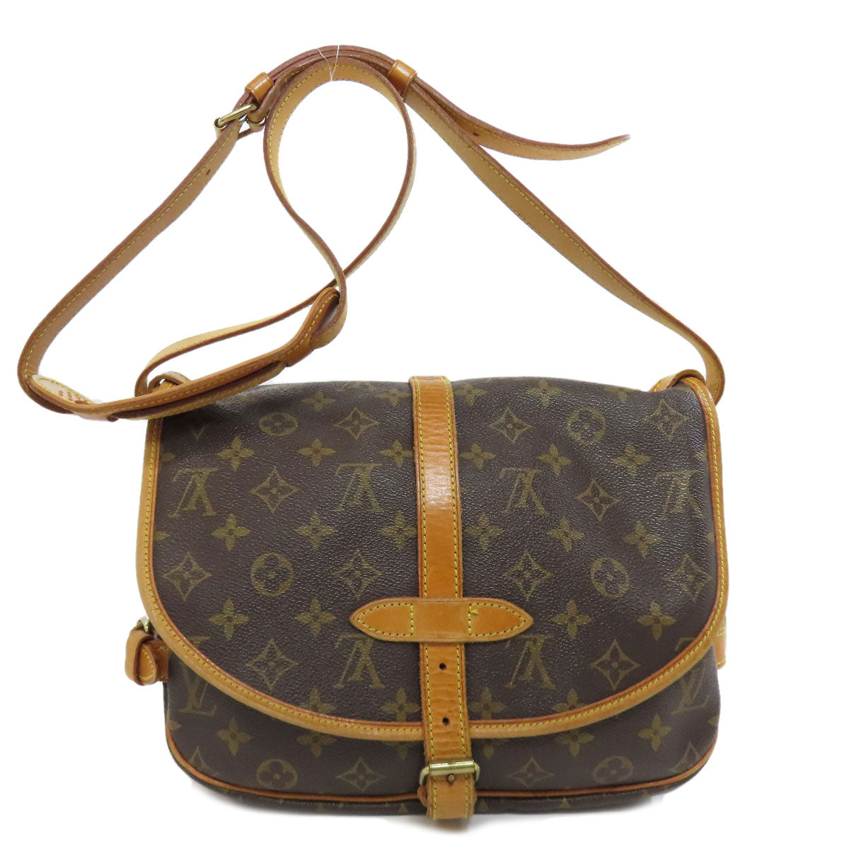 LOUIS VUITTON  M42254 Shoulder Bag Saumur M Monogram canvas Ladies