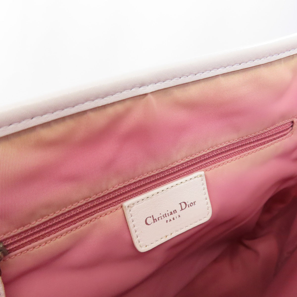 CHRISTIAN DIOR   Tote Bag Trotter pattern Canvas Ladies