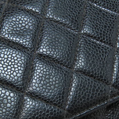 CHANEL ChainShoulder Matelasse SilverHardware Shoulder Bag Grained Calfskin Skin Ladies [Used]