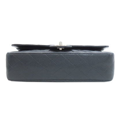 CHANEL ChainShoulder Matelasse SilverHardware Shoulder Bag Grained Calfskin Skin Ladies [Used]
