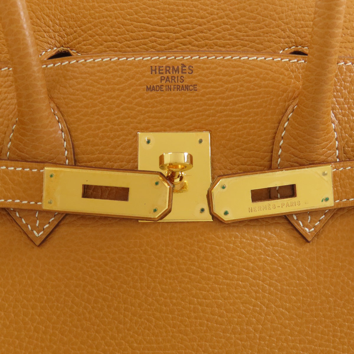 HERMES Birkin 35 GoldHardware Handbag Ardennes Ladies [Used]