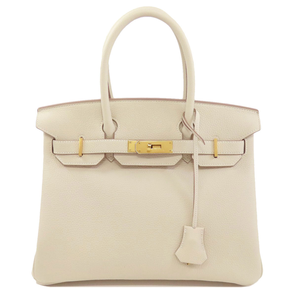 HERMES Birkin 30 GoldHardware Handbag Taurillon Clemence Ladies [Used]
