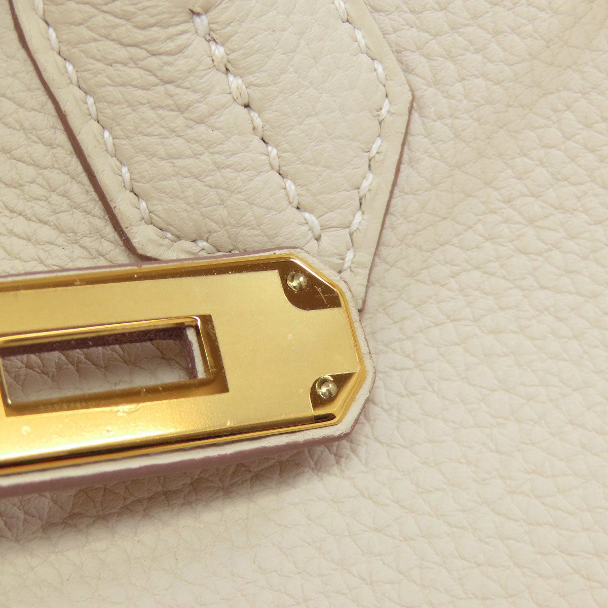 HERMES Birkin 30 GoldHardware Handbag Taurillon Clemence Ladies [Used]