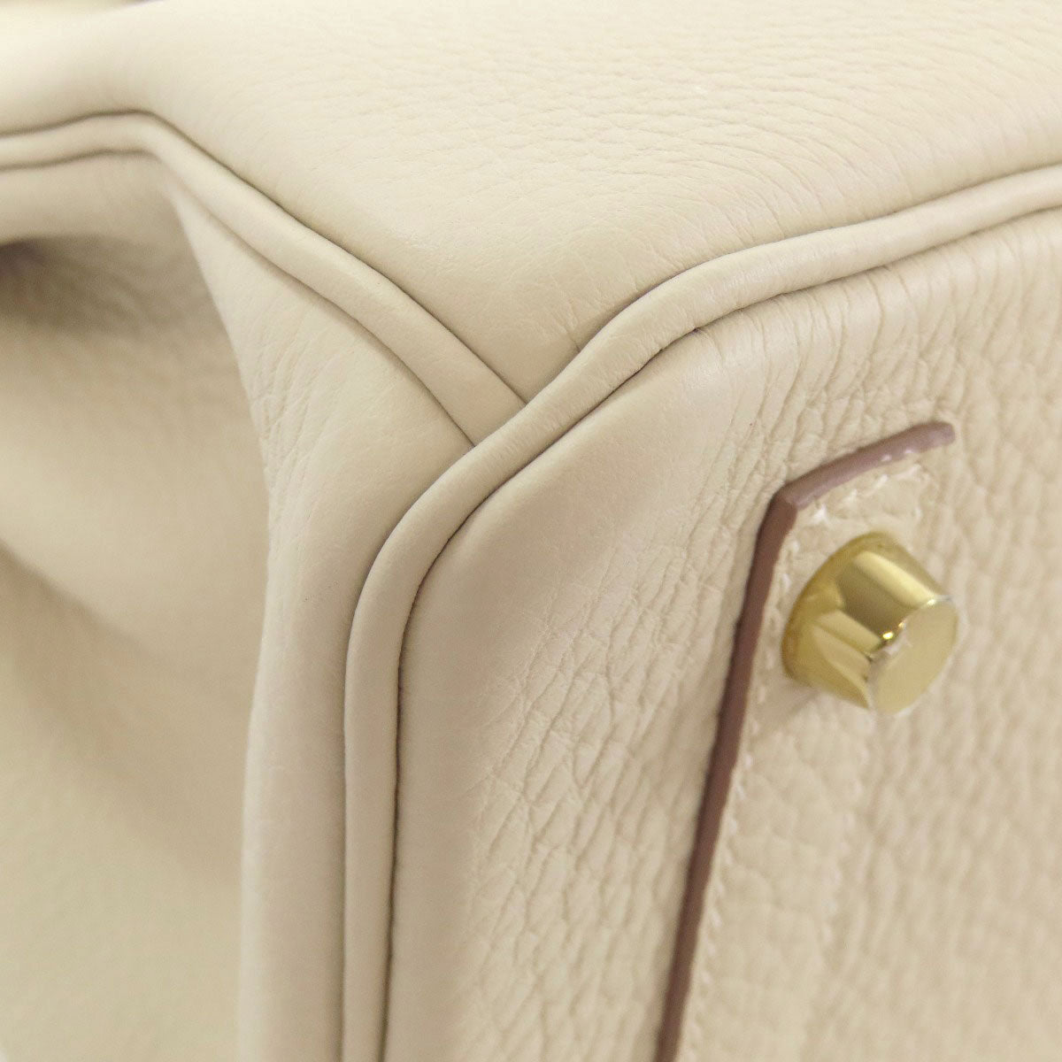 HERMES Birkin 30 GoldHardware Handbag Taurillon Clemence Ladies [Used]