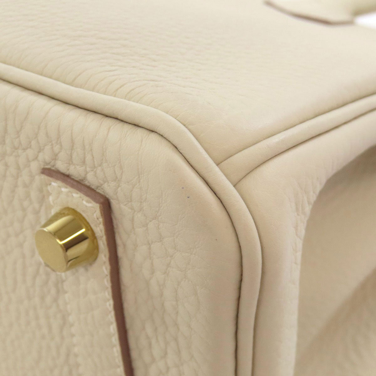 HERMES Birkin 30 GoldHardware Handbag Taurillon Clemence Ladies [Used]