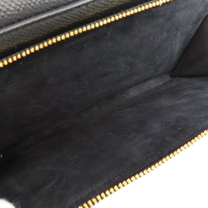 CHRISTIAN DIOR Karo double pouch Shoulder Bag Calf Ladies [Used]