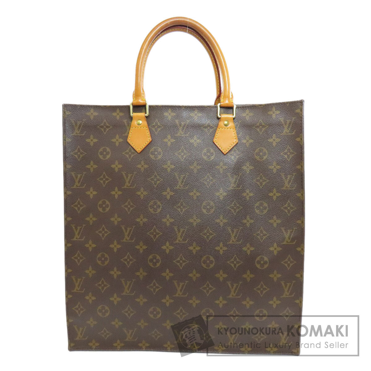 LOUIS VUITTON  M51140 Tote Bag Sac Plat Monogram canvas Ladies