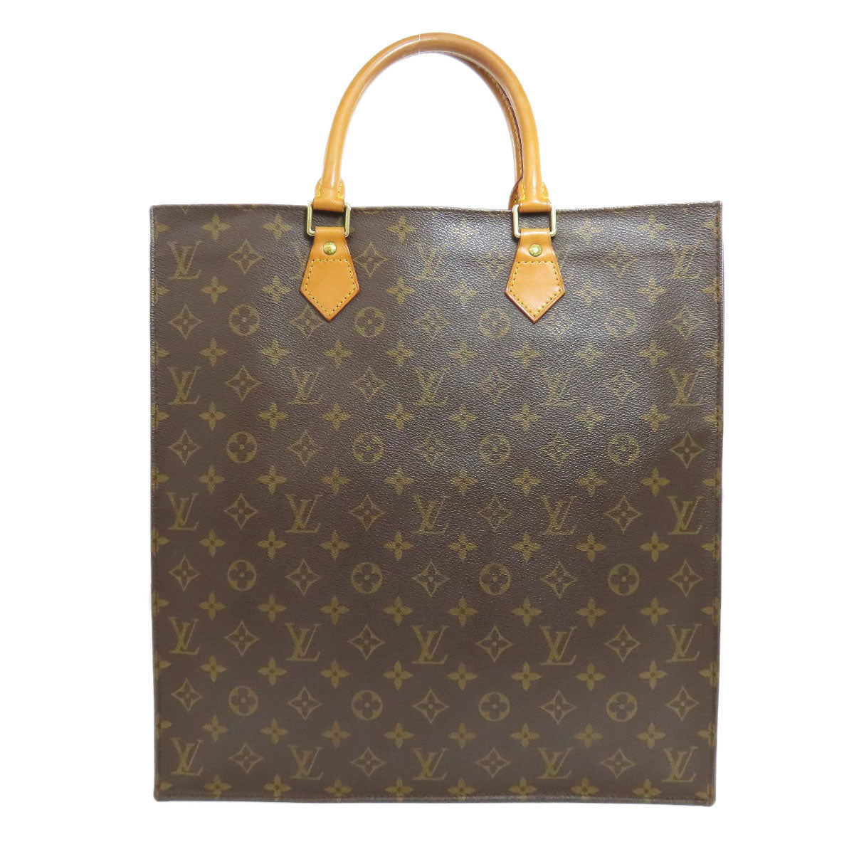 LOUIS VUITTON  M51140 Tote Bag Sac Plat Monogram canvas Ladies