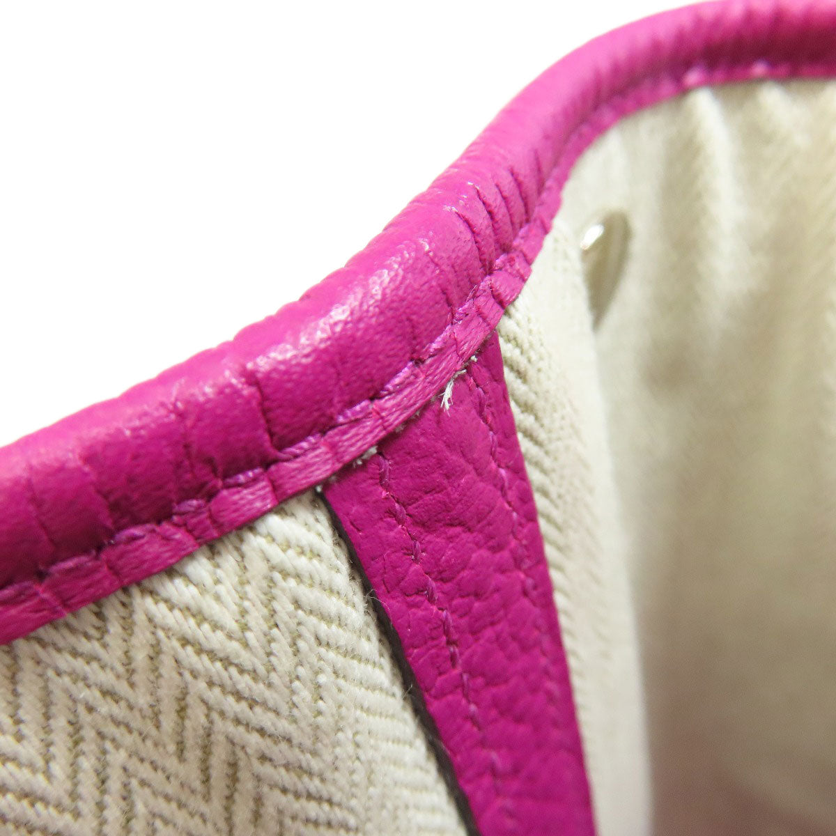 HERMES Garden Party PM Silver Hardware Tote Bag Negonda Ladies [Used]