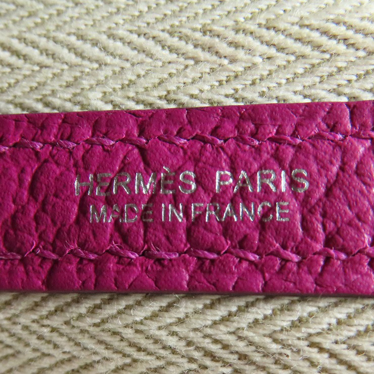 HERMES Garden Party PM Silver Hardware Tote Bag Negonda Ladies [Used]