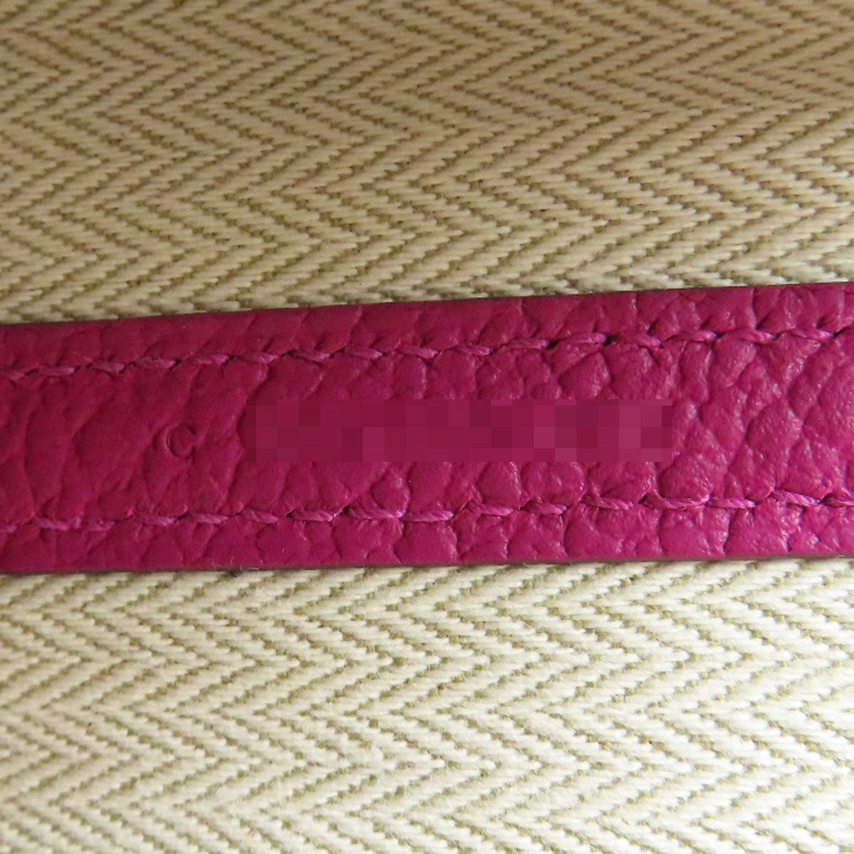 HERMES Garden Party PM Silver Hardware Tote Bag Negonda Ladies [Used]