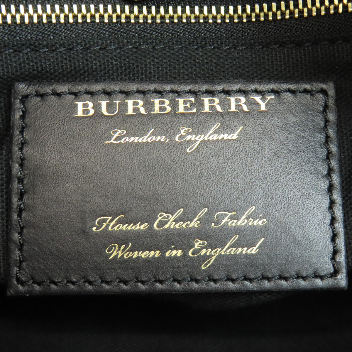 BURBERRY logo Shoulder Bag Leather Ladies [Used]
