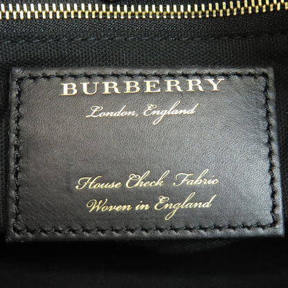 BURBERRY logo Shoulder Bag Leather Ladies [Used]