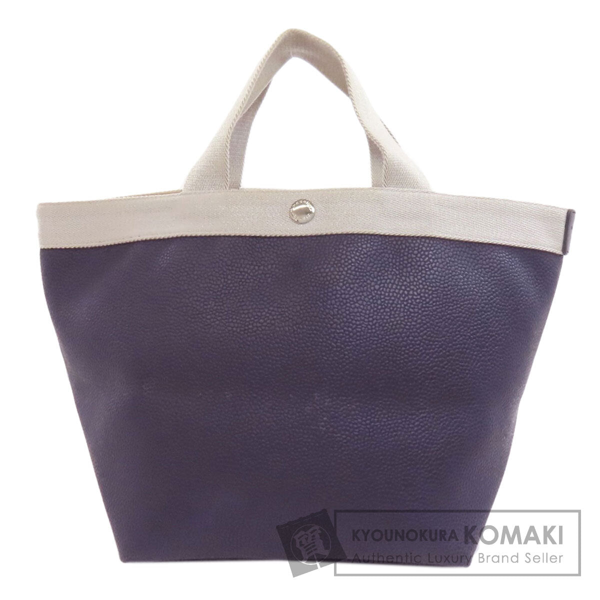 Herve Chapelier   Handbag Boat-shaped tote Cotton Coated CanvasLadies