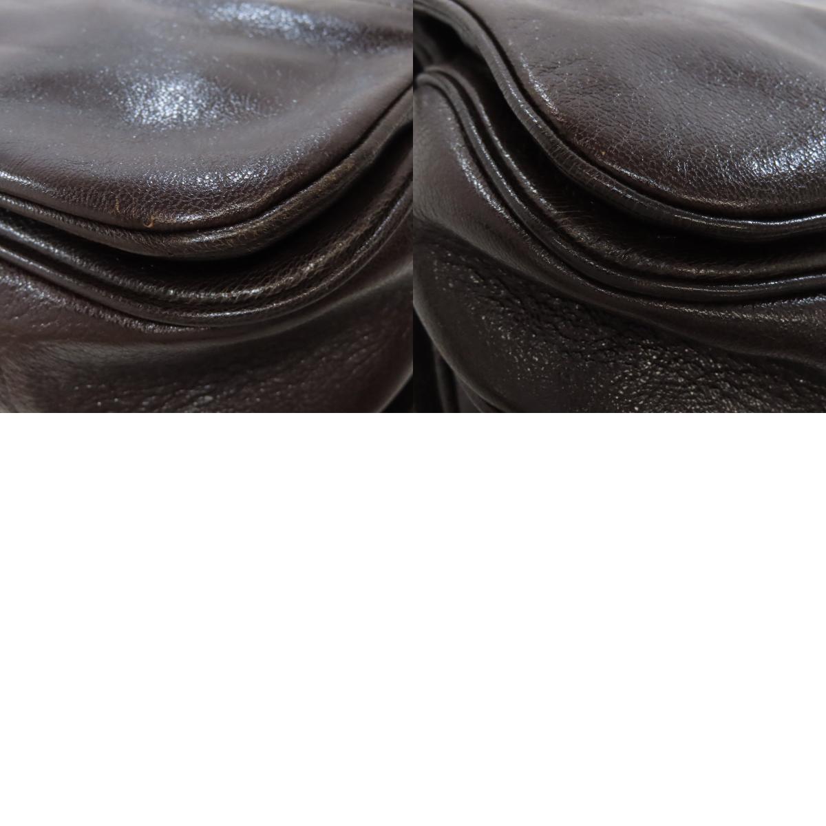 CELINE Carriage Shoulder Bag Leather Ladies [Used]