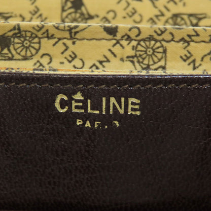 CELINE Carriage Shoulder Bag Leather Ladies [Used]