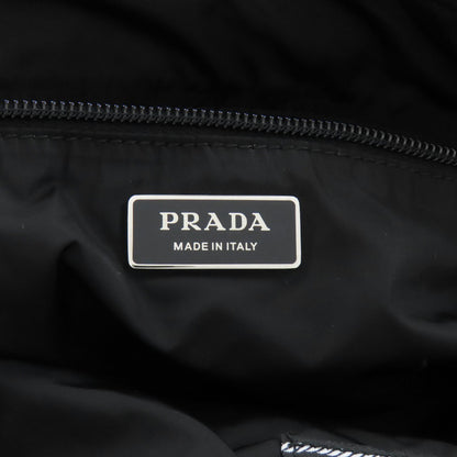 PRADA  1BY300 Tote Bag Logo Hardware Rose motif Nylon Ladies