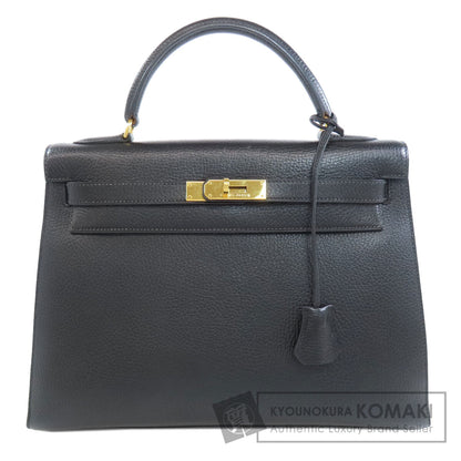 HERMES   Handbag Kelly 32 Outside Stitching GoldHardware Ardennes Ladies