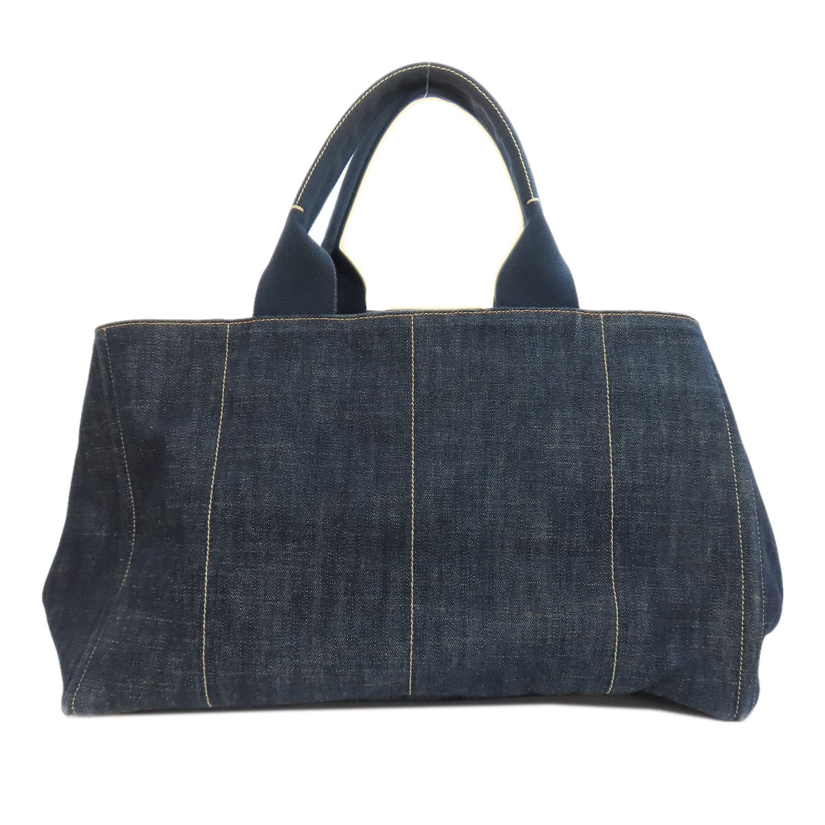 PRADA  BN1872 Handbag Canapa Denim Ladies