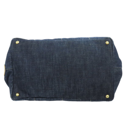 PRADA  BN1872 Handbag Canapa Denim Ladies