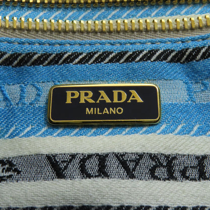 PRADA  BN1872 Handbag Canapa Denim Ladies
