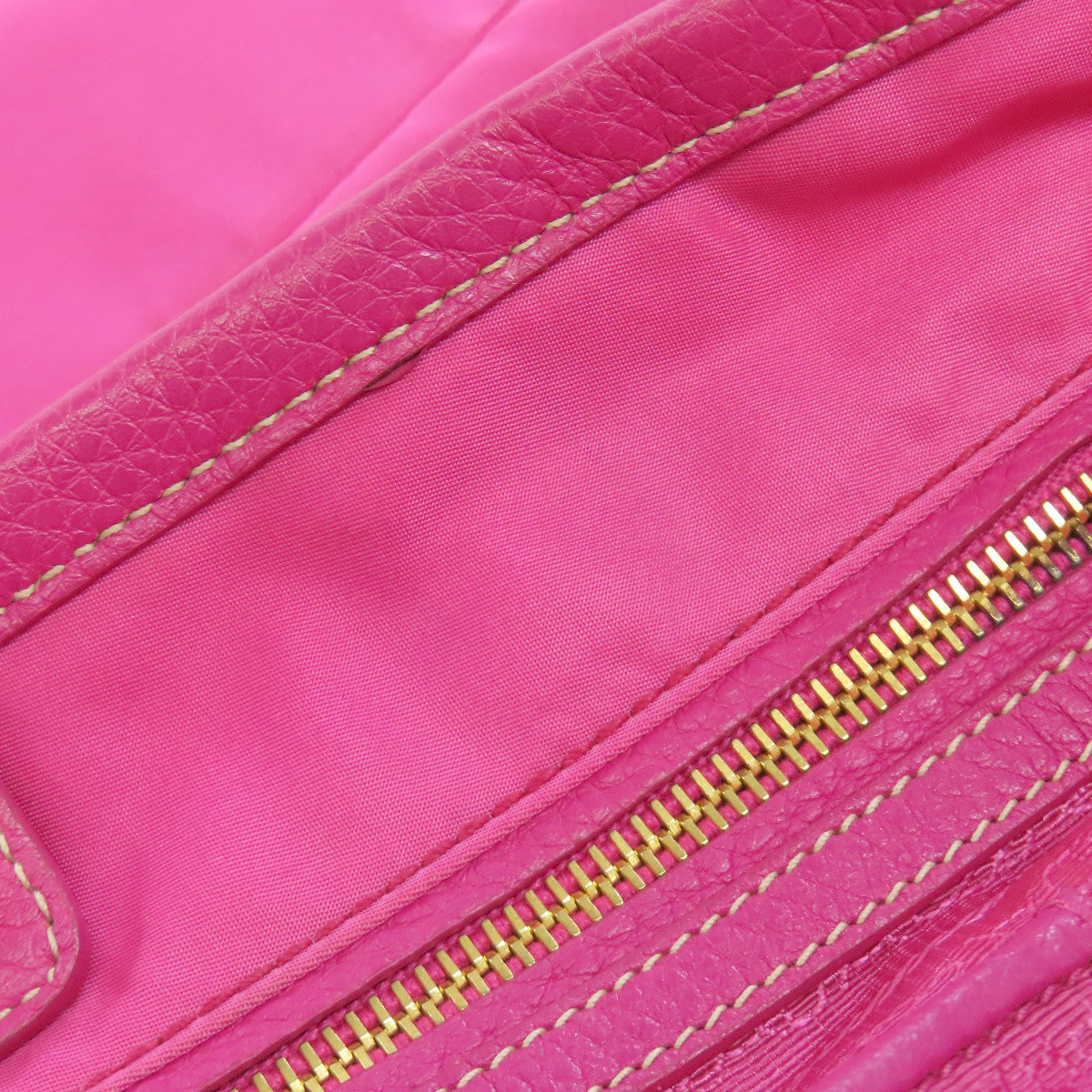 PRADA Logo Hardware Tote Bag Nylon Ladies [Used]