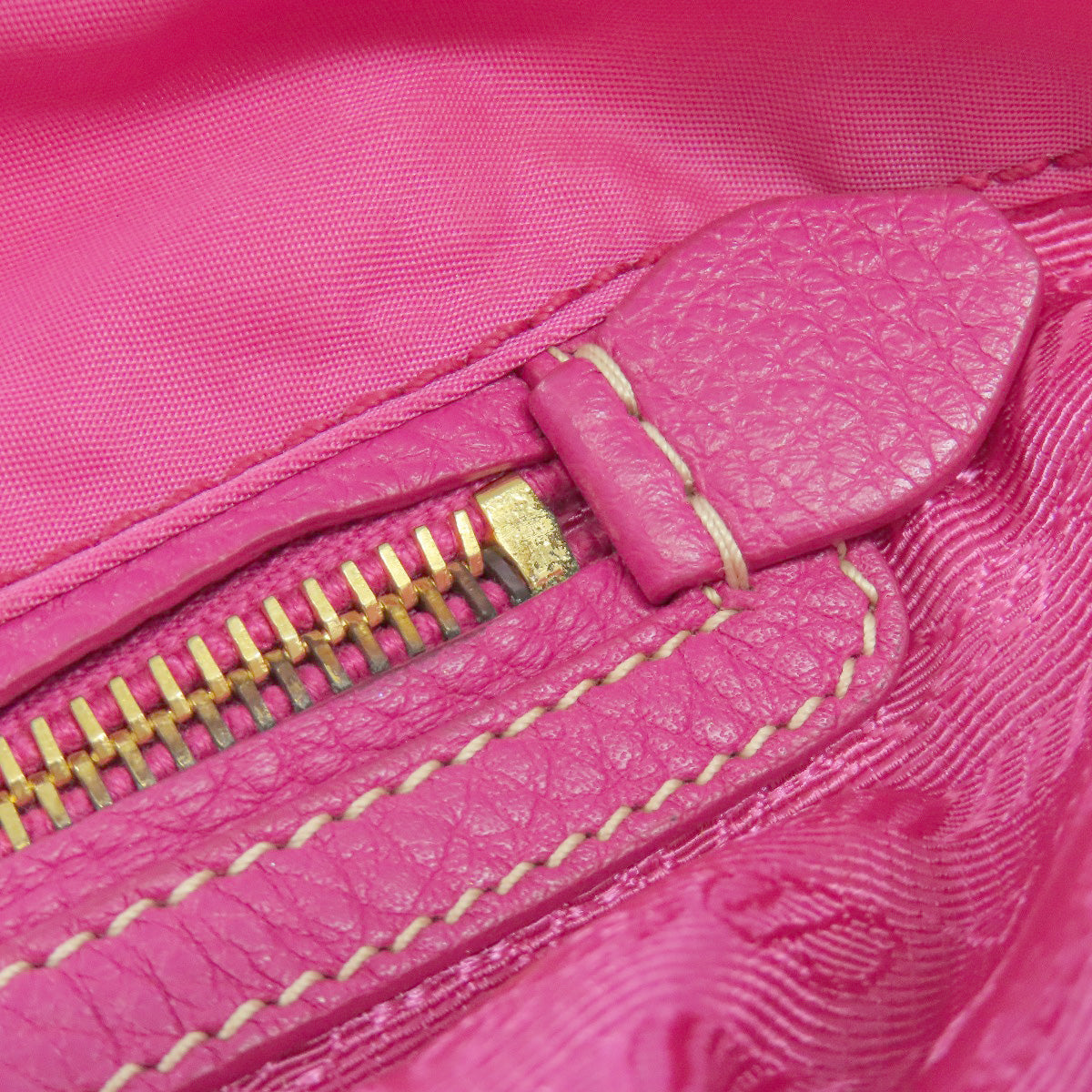 PRADA Logo Hardware Tote Bag Nylon Ladies [Used]