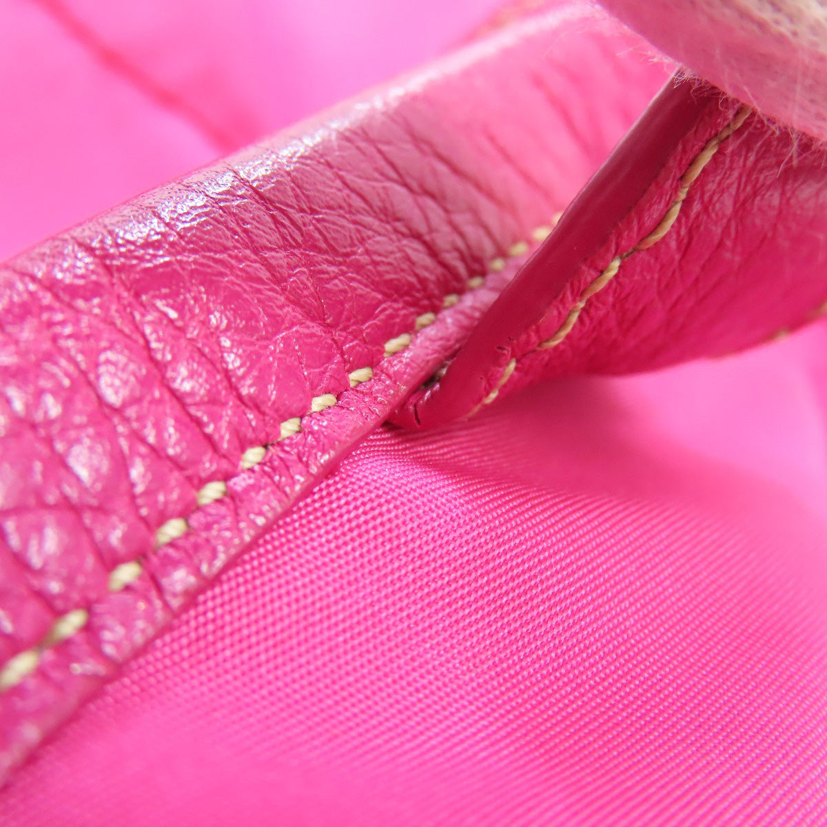 PRADA Logo Hardware Tote Bag Nylon Ladies [Used]