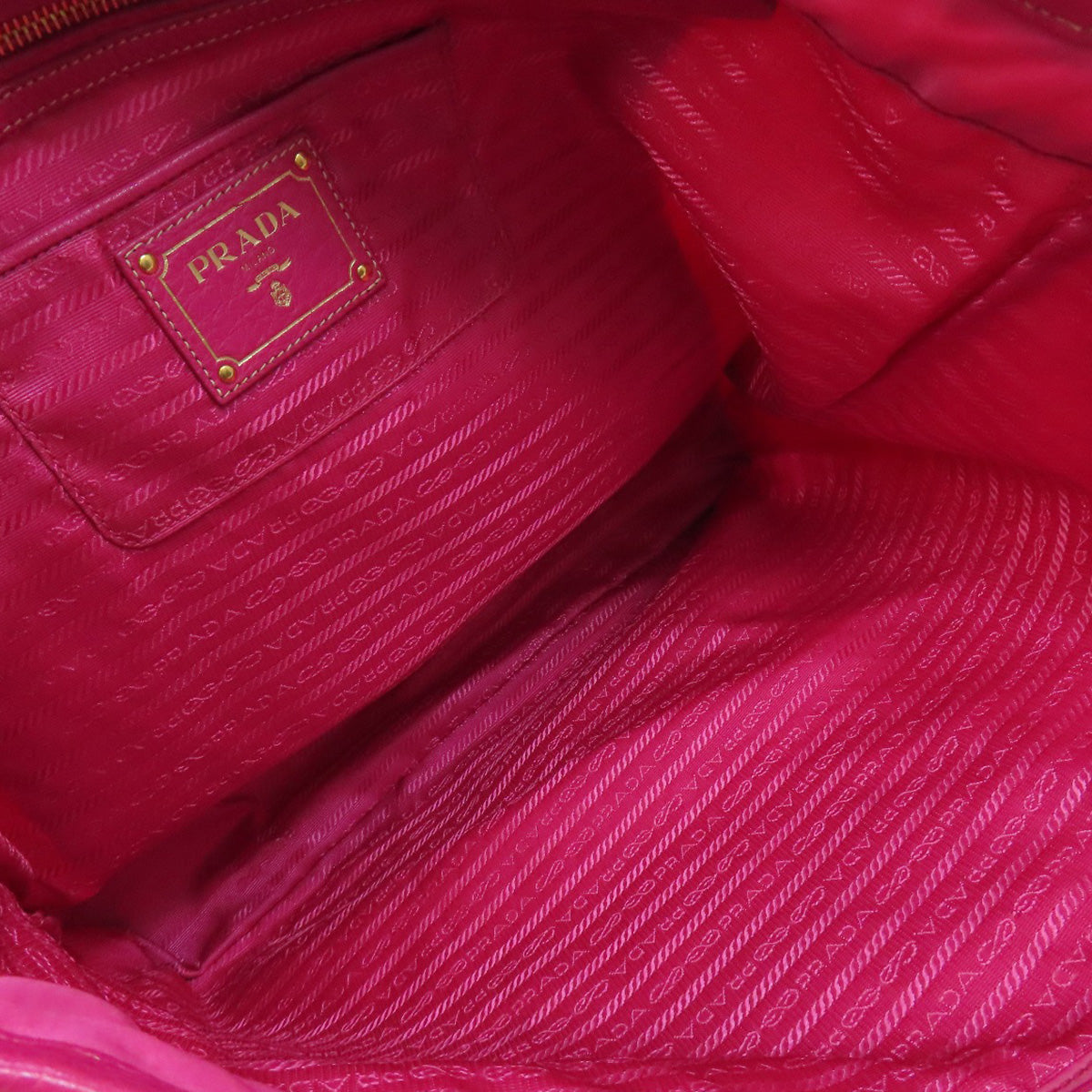 PRADA Logo Hardware Tote Bag Nylon Ladies [Used]