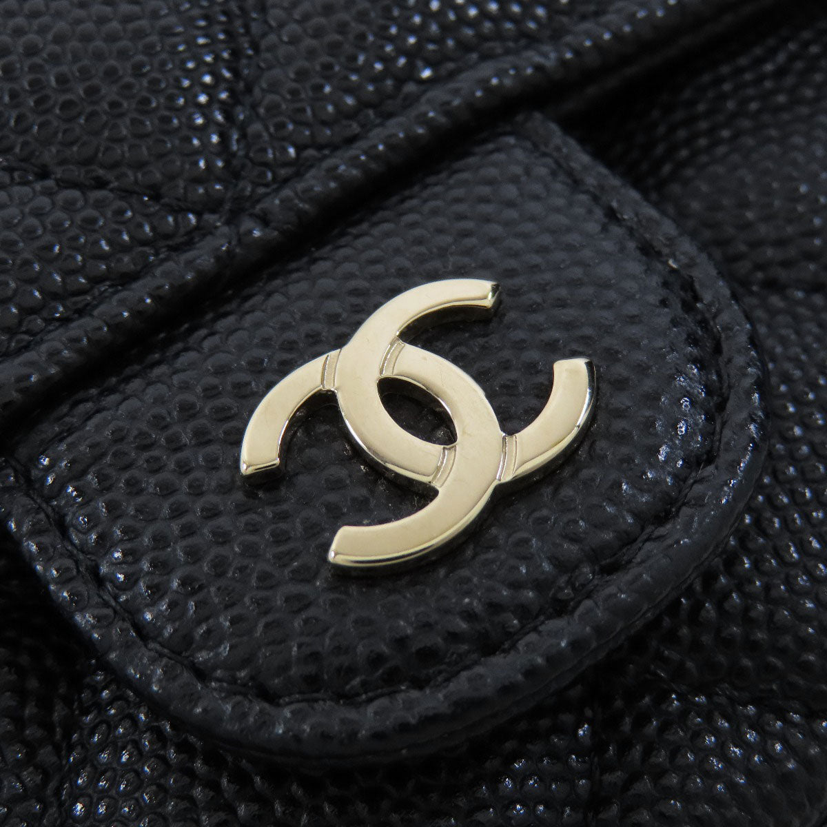 CHANEL ChainShoulder Matelasse GoldHardware Shoulder Bag Grained Calfskin Skin Ladies [Used]