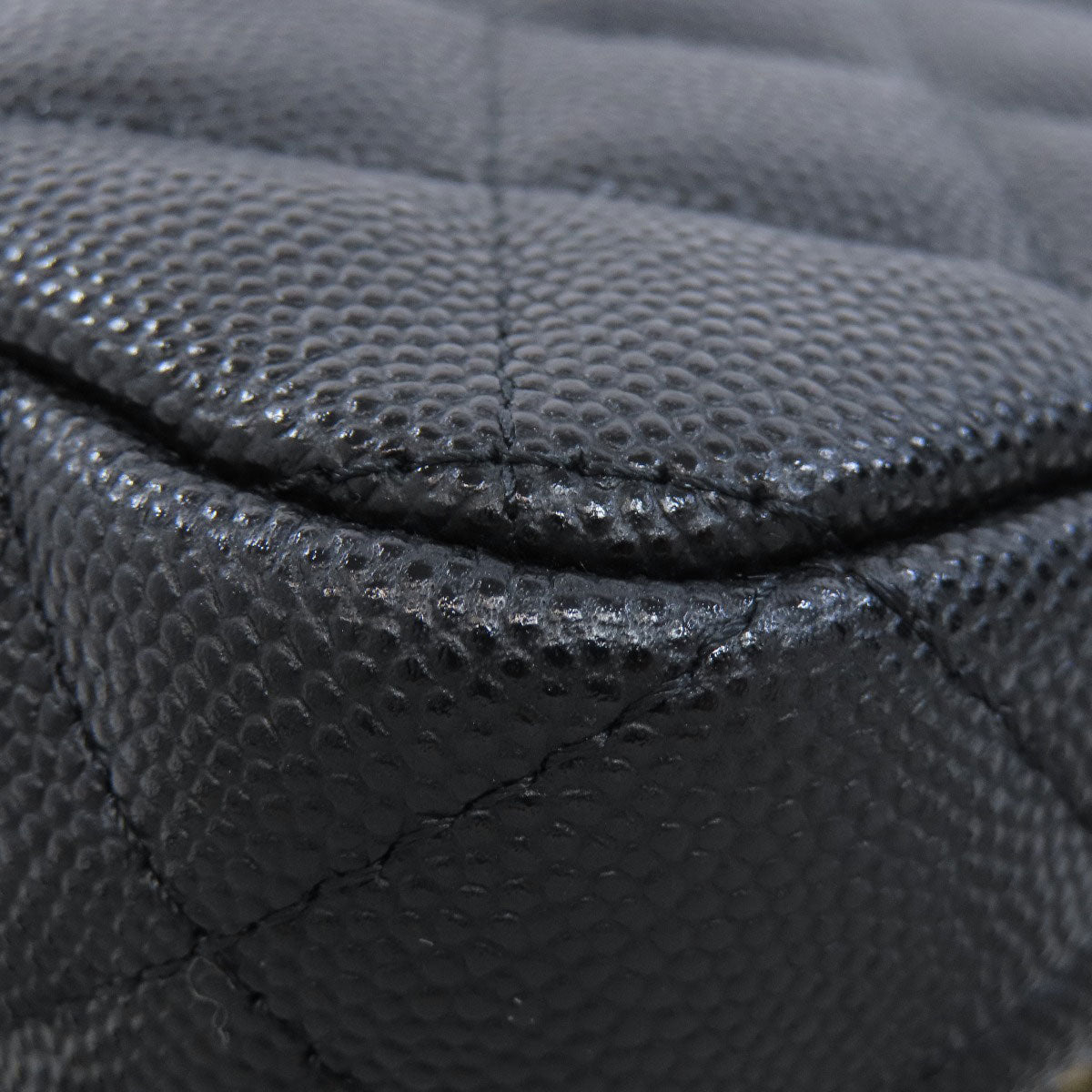 CHANEL ChainShoulder Matelasse GoldHardware Shoulder Bag Grained Calfskin Skin Ladies [Used]