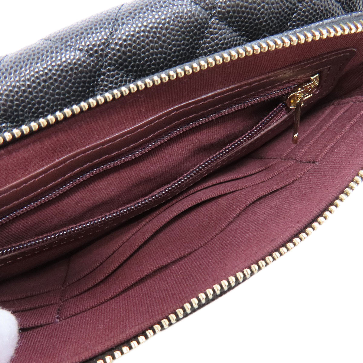 CHANEL ChainShoulder Matelasse GoldHardware Shoulder Bag Grained Calfskin Skin Ladies [Used]