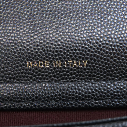 CHANEL ChainShoulder Matelasse GoldHardware Shoulder Bag Grained Calfskin Skin Ladies [Used]