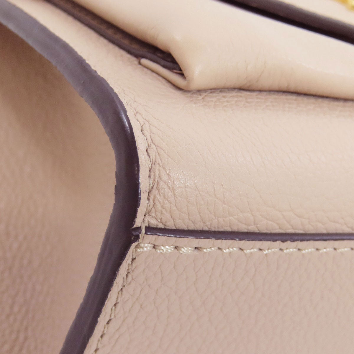 LOUIS VUITTON M56137 My Lock Me Chain Shoulder Bag Grain Calf Leather Ladies [Used]