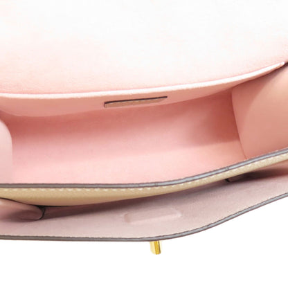 LOUIS VUITTON M56137 My Lock Me Chain Shoulder Bag Grain Calf Leather Ladies [Used]