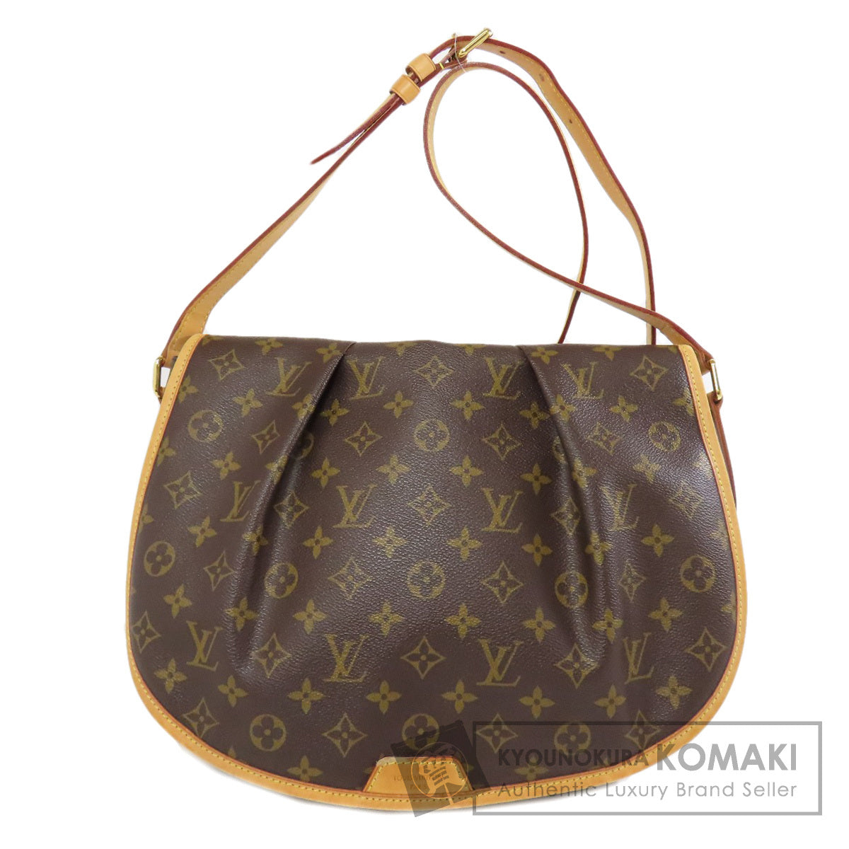 LOUIS VUITTON  M40473 Shoulder Bag Menil Montan MM Monogram canvas Ladies