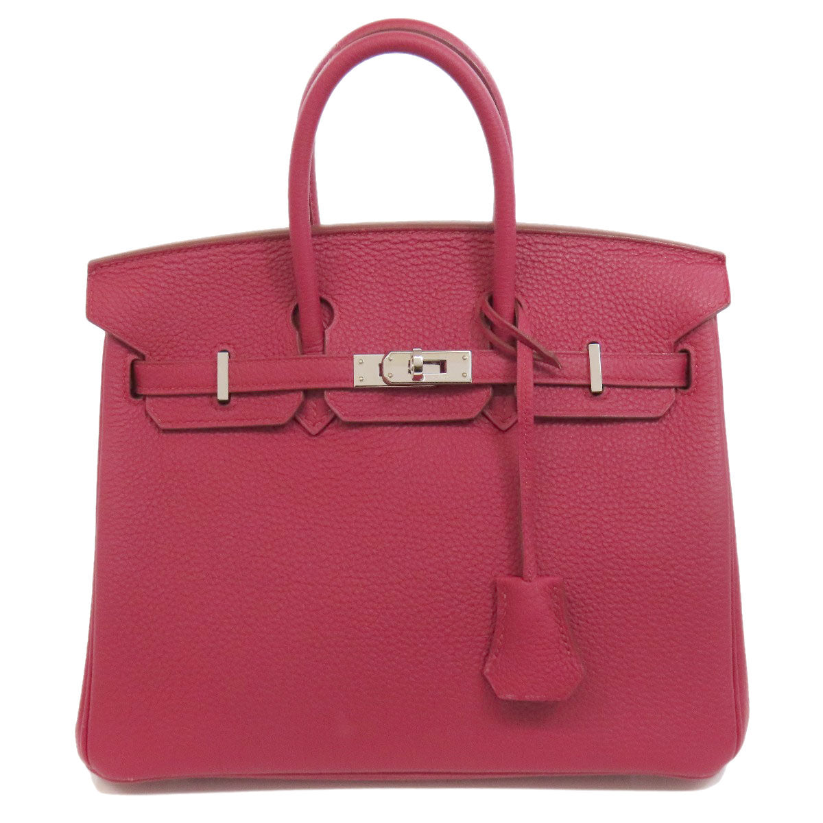 HERMES   Handbag Birkin 25 SilverHardware Togo Ladies