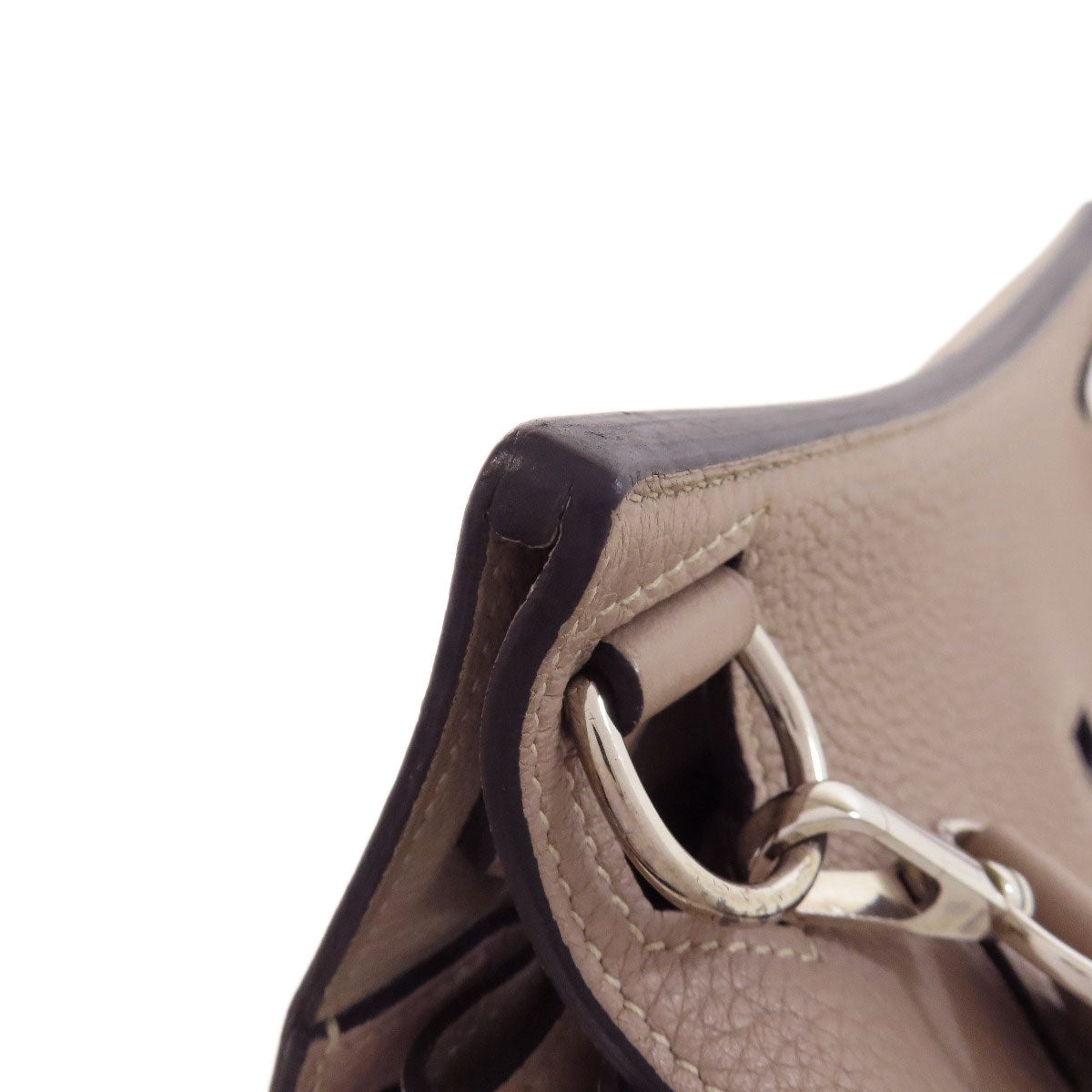 HERMES Gypsiere 28 SilverHardware Shoulder Bag Taurillon Clemence Ladies [Used]