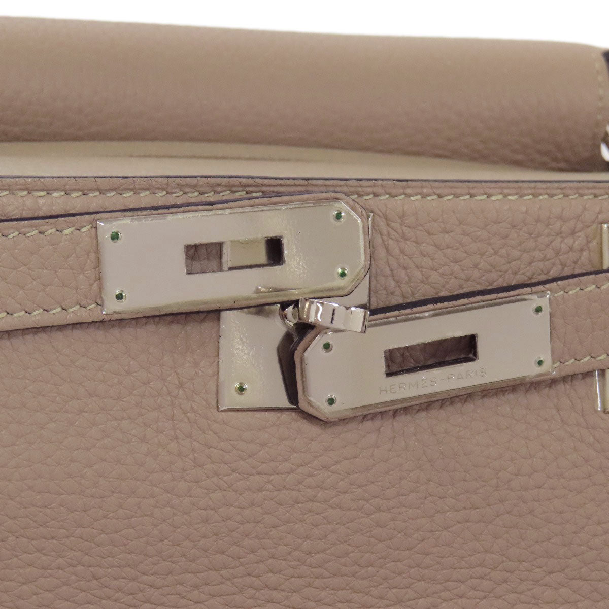 HERMES Gypsiere 28 SilverHardware Shoulder Bag Taurillon Clemence Ladies [Used]