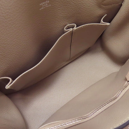 HERMES Gypsiere 28 SilverHardware Shoulder Bag Taurillon Clemence Ladies [Used]