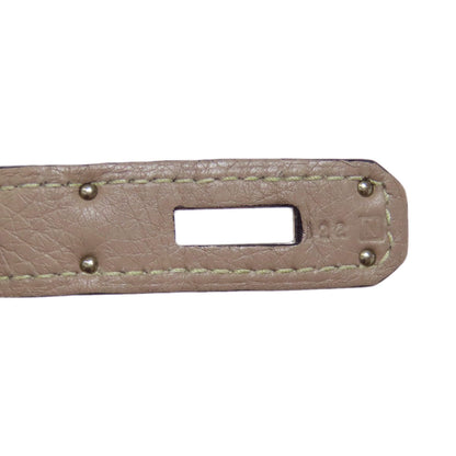 HERMES Gypsiere 28 SilverHardware Shoulder Bag Taurillon Clemence Ladies [Used]