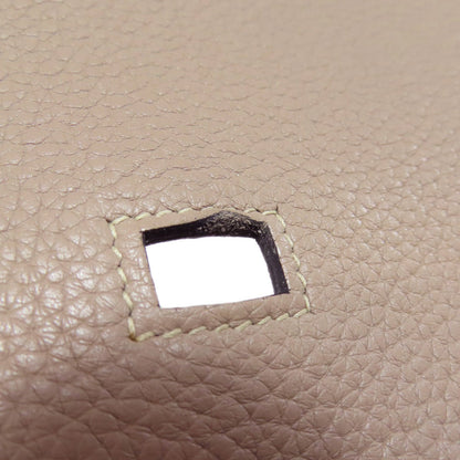 HERMES Gypsiere 28 SilverHardware Shoulder Bag Taurillon Clemence Ladies [Used]