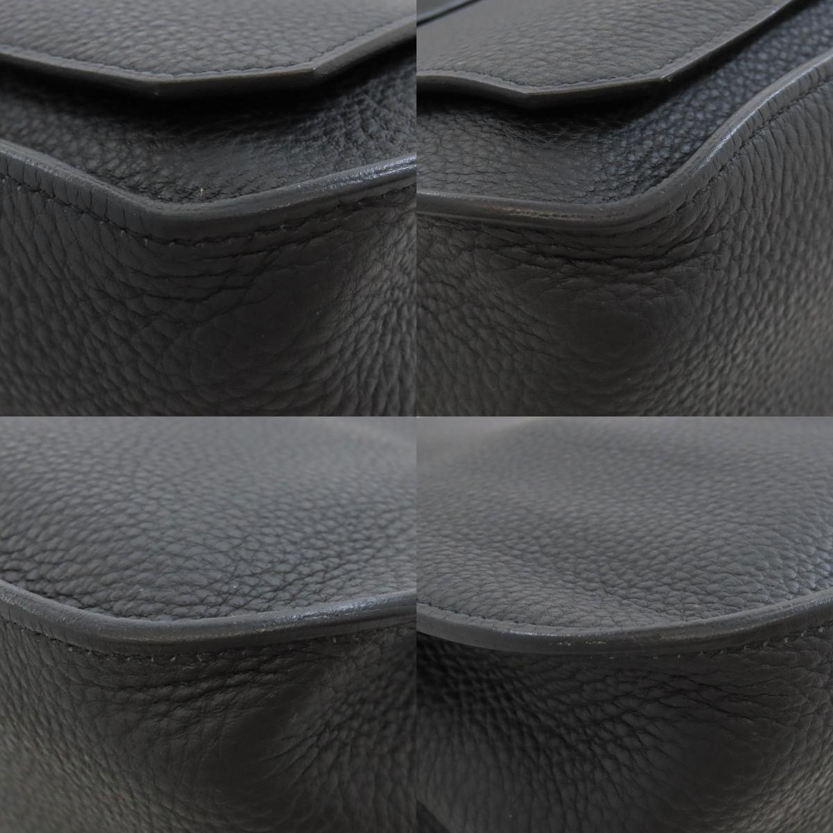 HERMES Gypsiere 28 SilverHardware Shoulder Bag Taurillon Clemence Ladies [Used]