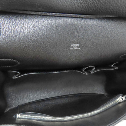 HERMES Gypsiere 28 SilverHardware Shoulder Bag Taurillon Clemence Ladies [Used]