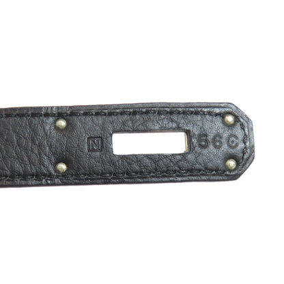 HERMES Gypsiere 28 SilverHardware Shoulder Bag Taurillon Clemence Ladies [Used]