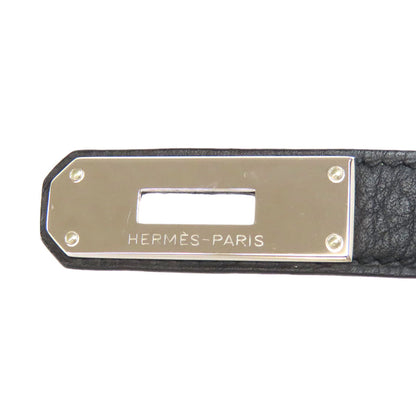 HERMES Gypsiere 28 SilverHardware Shoulder Bag Taurillon Clemence Ladies [Used]